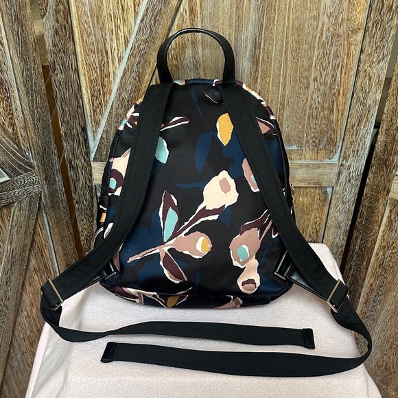 Kate Spade Backpack Dawn Paper Rose Floral - Picture 2 of 12